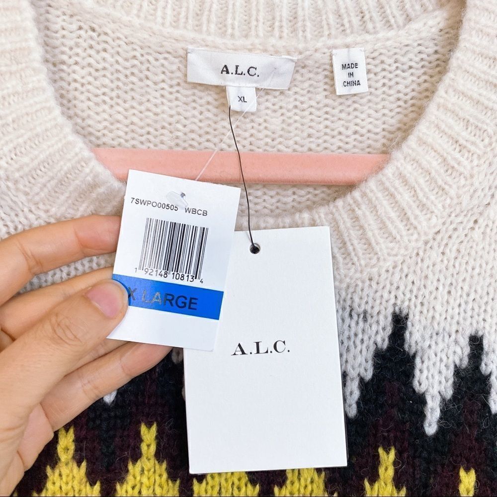 A.L.C Badgley Alpaca wool blend Sweater - Picture 11 of 12